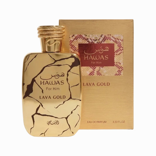 Rasasi Hawas Lava Gold For Him Edp