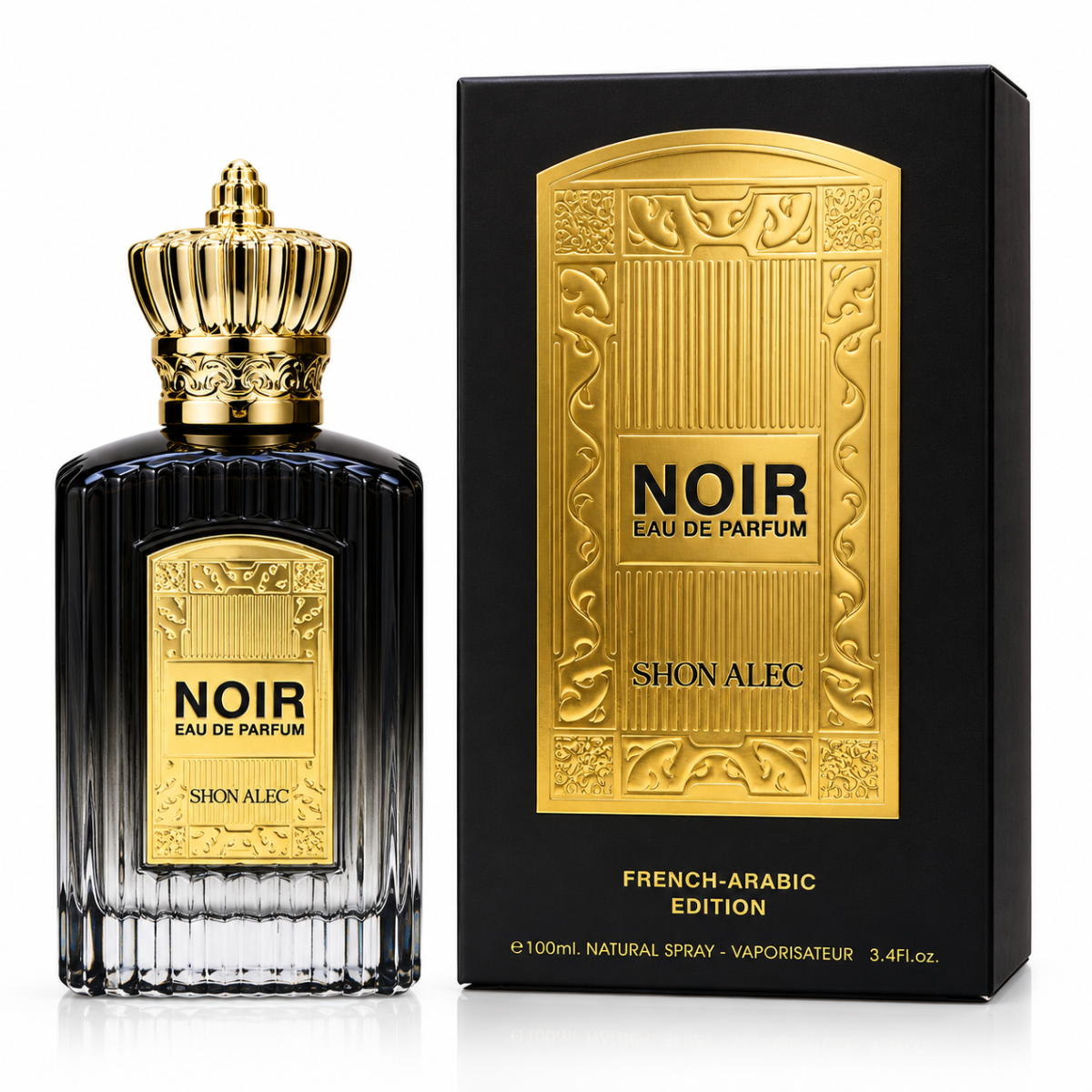 Shon Alec Noir Edp French-Arabic Edition